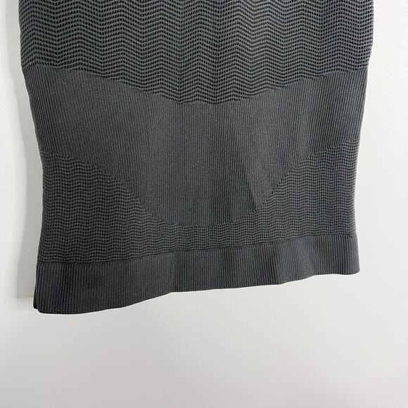Adidas Stella McCartney XS Charcoal Gray Seamless Racerback Tank Top Scoop Neck - Picture 5 of 14